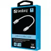 Sandberg USB-C 3.1 > USB-A 3.0 0.2M, 0.2 m, USB C, USB A, USB 3.2 Gen 1 (3.1 Gen 1), Balts