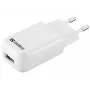 Sandberg Mini maiņstrāvas lādētājs USB 1A ES, iekštelpām, maiņstrāva, 5 V, melns, balts