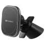 Sandberg In Car Magnetic Wireless Charger 15W, Auto, USB, bezvadu uzlāde, 1,2 m, melns