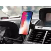 Sandberg In Car Magnetic Wireless Charger 15W, Auto, USB, bezvadu uzlāde, 1,2 m, melns