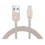 Sandberg Excellence Lightning Gold 1m, 1 m, Lightning, USB A, Zelts, Taisns, Taisns