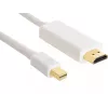 Sandberg Kabelis MiniDP>HDMI 1,5m, 1,5 m, mini DisplayPort, HDMI, Vīrišķais, Vīrišķais, Balts
