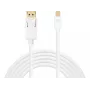 Sandberg DP-MiniDP 1.2 4K M-M 2m, 2 m, DisplayPort, Mini DisplayPort, vīrišķais, vīrišķais, balts