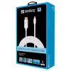 Sandberg DP-MiniDP 1.2 4K M-M 2m, 2 m, DisplayPort, Mini DisplayPort, vīrišķais, vīrišķais, balts