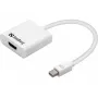 Sandberg adapteris MiniDP1.2>HDMI2.0 4K60, Mini DisplayPort, HDMI, vīrišķais, sievišķais, 3840 x 2160 pikseļi, 6 Gbit/s