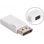 Sandberg DisplayPort > MiniDP pārveidotājs, DisplayPort, Mini DisplayPort, balts