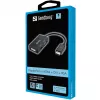 Sandberg Adapter DP>HDMI+DVI+VGA, 0,19 m, DisplayPort, VGA (D-Sub)+ HDMI + DVI, vīrišķais, sievišķais, 3840 x 2160 pikseļi