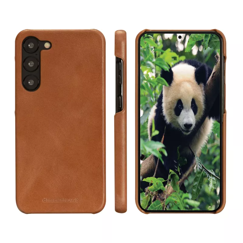 Folio maciņš dbramante1928 Lynge Samsung Galaxy S23+ — Tan, 3 kartes kabatas, der 6.6 collu ekrānam