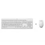 HP 230 bezvadu tastatūras un peles komplekts, pilnizmēra, membrānas, balts