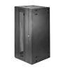 StarTech.com 4-stabu 26U sienas stiprinājuma tīkla skapis ar 1U plauktu, 19 collu eņģēm atverams pie sienas stiprināms serveru statīvs datu / AV / elektronikas / datoru aprīkojumam, elastīgs ventilējams statīva korpuss