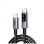 Ugreen 35501 USB kabelis 1 m USB C Melns