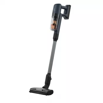 Electrolux EP71B14WET putekļsūcējs ar spieķi Baterija Sausā Tvertne bez maisiņa 0,3 l zila 4 Ah