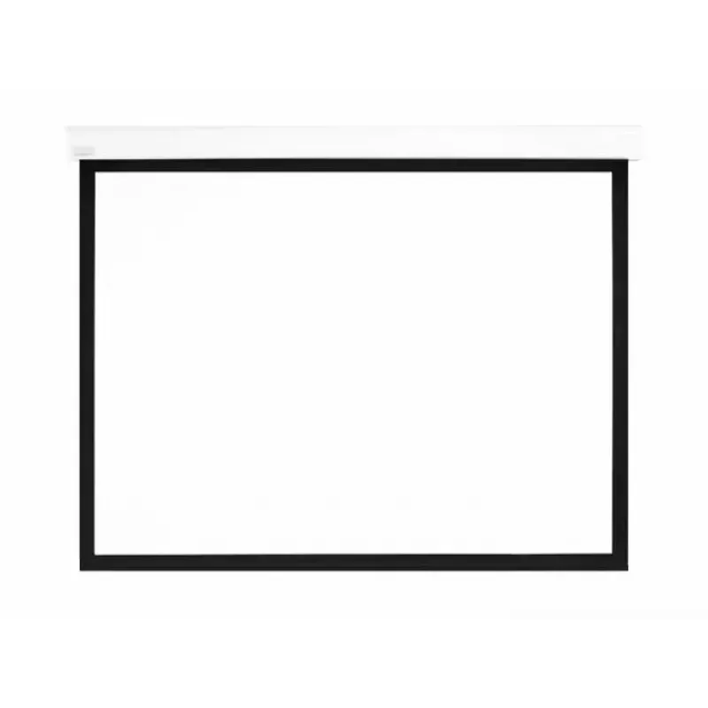 Motorizēts projekcijas ekrāns MULTIBRACKETS M 16:10 90 collas (redzamais laukums 193,9×121,2 cm) matēti balts, melns/balts