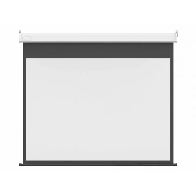 Motorizēts projekcijas ekrāns MULTIBRACKETS M 16:10 90 collas (redzamais laukums 193,9×121,2 cm) matēti balts, melns/balts