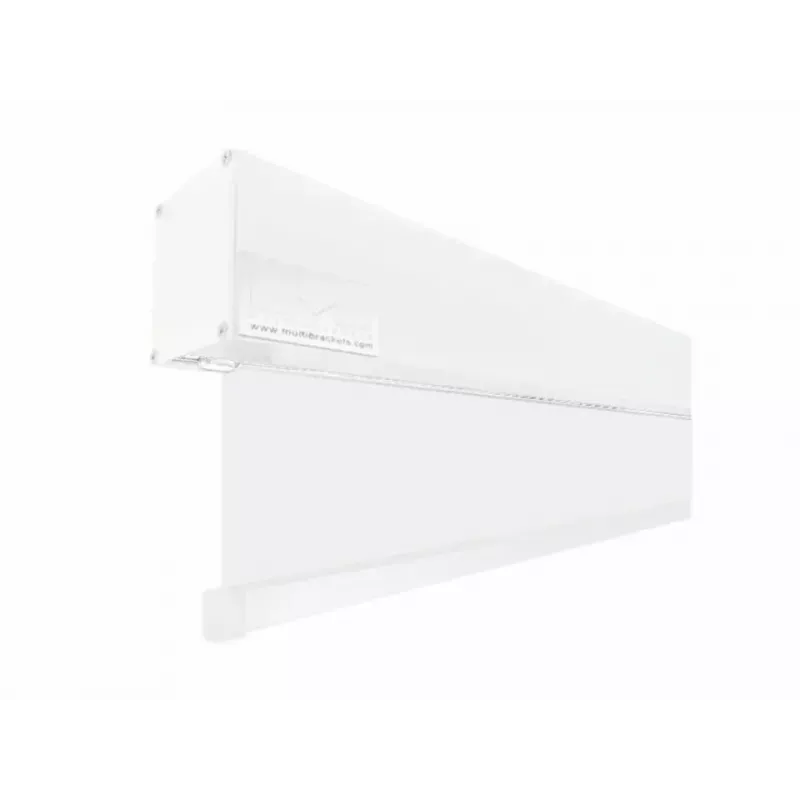 Motorizēts projekcijas ekrāns MULTIBRACKETS M 16:10 90 collas (redzamais laukums 193,9×121,2 cm) matēti balts, melns/balts