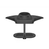 Caurlaides pamatne Multibrackets M Desktopmount viena/dubultā/trīskāršā monitora statīviem melna modelis