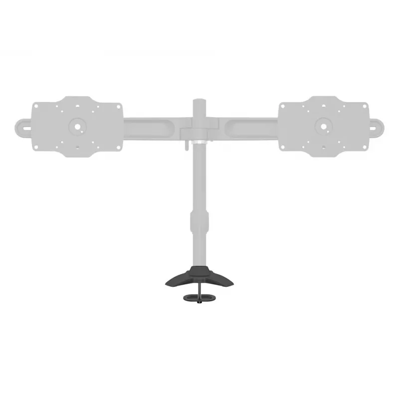Caurlaides pamatne Multibrackets M Desktopmount viena/dubultā/trīskāršā monitora statīviem melna modelis