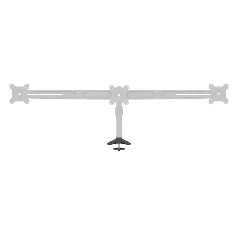 Caurlaides pamatne Multibrackets M Desktopmount viena/dubultā/trīskāršā monitora statīviem melna modelis