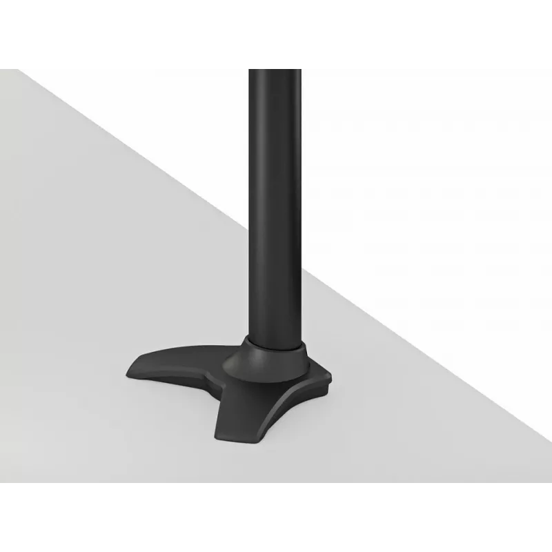 Caurlaides pamatne Multibrackets M Desktopmount viena/dubultā/trīskāršā monitora statīviem melna modelis