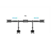 Multibrackets M VESA Desktopmount Triple Desk Clamp 24 collas-32 collas 24 kg