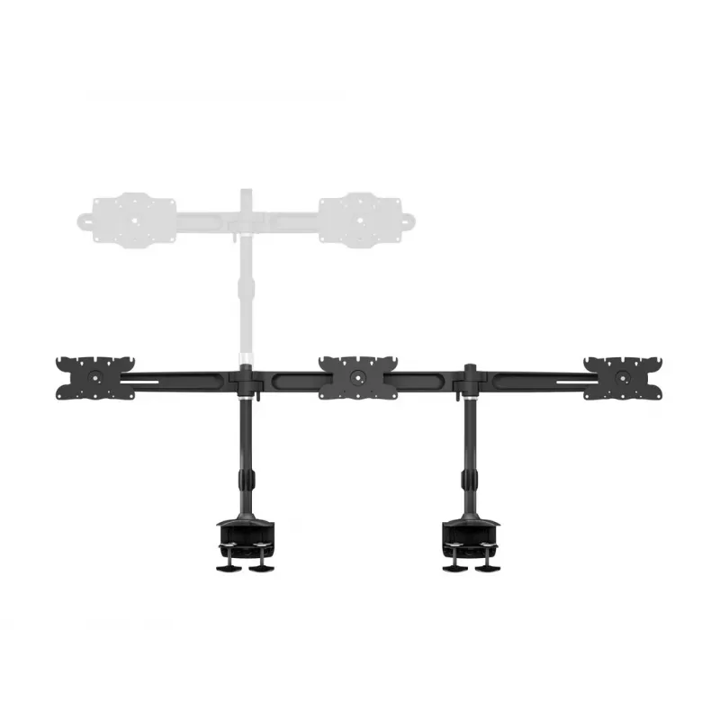 Multibrackets M VESA Desktopmount Triple Desk Clamp 24 collas-32 collas 24 kg