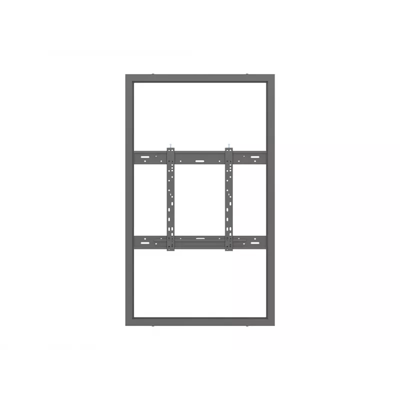 Multibrackets M Pro Series Enclosure 55 inch Wall plāns Medium Melns Steel Landscape/Portrait