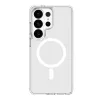 Cellularline Clear Mag - Galaxy S26 Ultra īpaši izturīgs caurspīdīgs vāciņš ar gumijas malu, saderīgs ar Qi2 ekosistēmu un magnētiskajiem piederumiem, apstrādāts, lai novērstu dzeltēšanu.