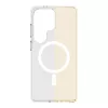 Cellularline Clear Mag - Galaxy S26 Ultra īpaši izturīgs caurspīdīgs vāciņš ar gumijas malu, saderīgs ar Qi2 ekosistēmu un magnētiskajiem piederumiem, apstrādāts, lai novērstu dzeltēšanu.