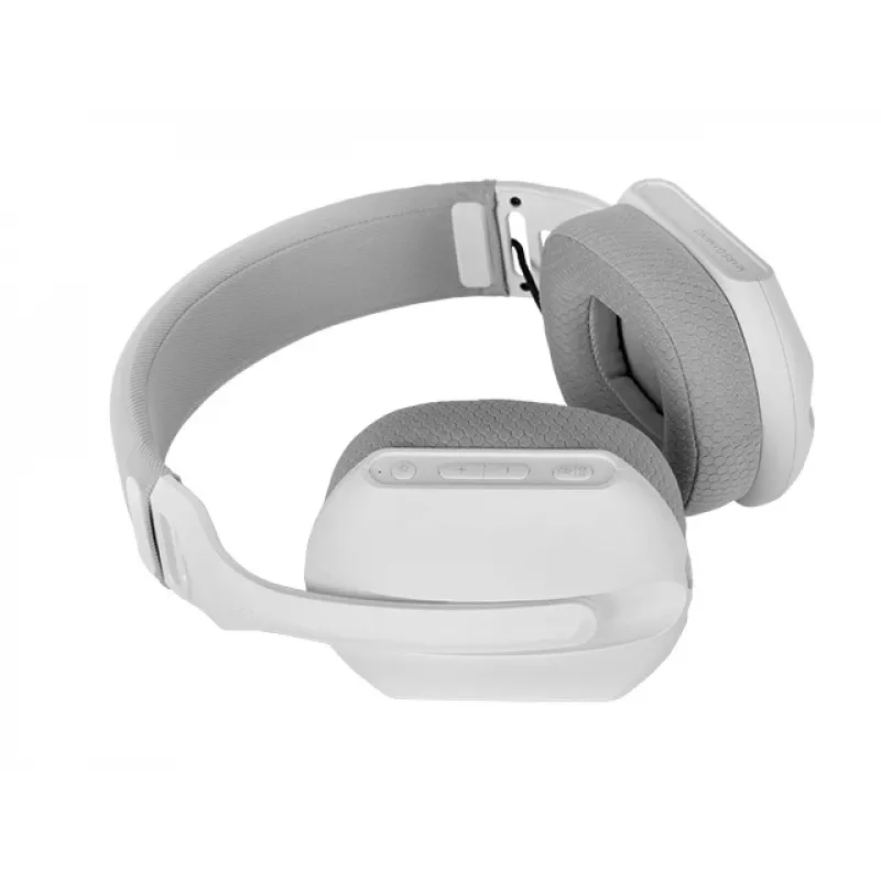 Mars Gaming MHW-PROW Austiņas ar vadu un bezvadu Austiņu loka USB Type-C Bluetooth Balts