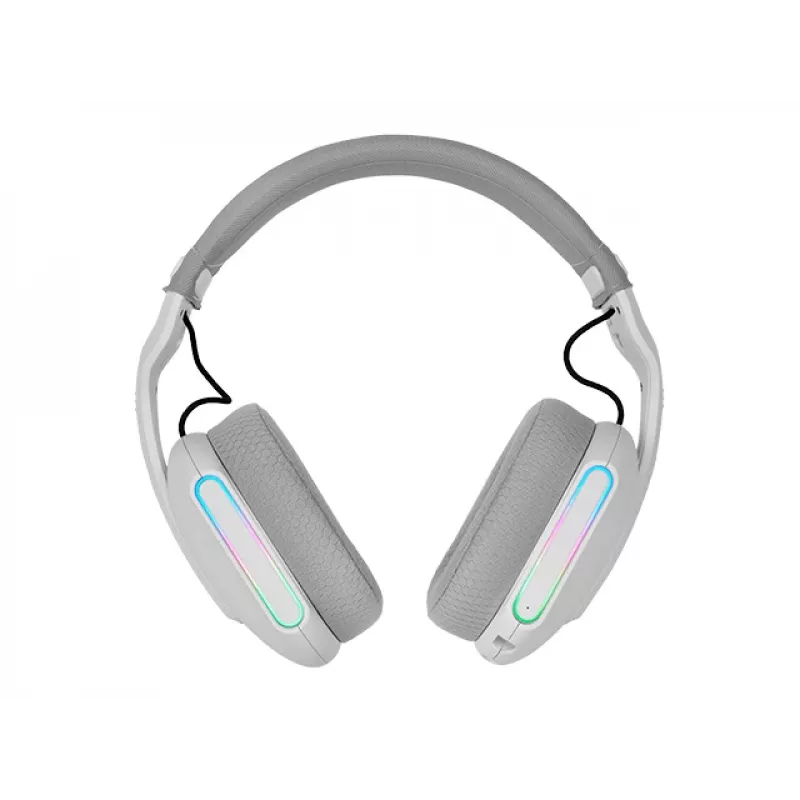 Mars Gaming MHW-PROW Austiņas ar vadu un bezvadu Austiņu loka USB Type-C Bluetooth Balts