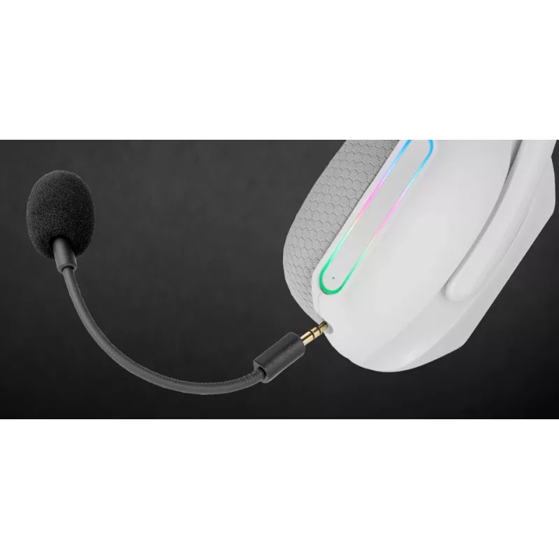 Mars Gaming MHW-PROW Austiņas ar vadu un bezvadu Austiņu loka USB Type-C Bluetooth Balts