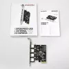 Axagon PCEU-430VL interfeisa kartes/adapteri Iekšējais USB 3.2 Gen 1 (3.1 Gen 1)
