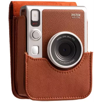 Fujifilm Instax Mini EVO vāciņš, brūns
