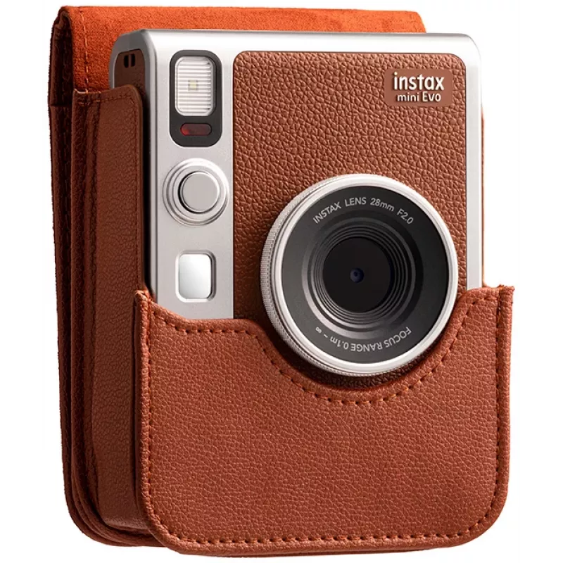 Fujifilm Instax Mini EVO vāciņš, brūns