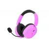 HATOR Phoenix 2 Wireless austiņas ar vadu un bezvadu savienojumu, galvas stīpa, spēlēm, USB Type-C / USB Type-A, Bluetooth, violetas