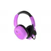 HATOR Phoenix 2 Wireless austiņas ar vadu un bezvadu savienojumu, galvas stīpa, spēlēm, USB Type-C / USB Type-A, Bluetooth, violetas