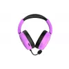 HATOR Phoenix 2 Wireless austiņas ar vadu un bezvadu savienojumu, galvas stīpa, spēlēm, USB Type-C / USB Type-A, Bluetooth, violetas
