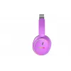 HATOR Phoenix 2 Wireless austiņas ar vadu un bezvadu savienojumu, galvas stīpa, spēlēm, USB Type-C / USB Type-A, Bluetooth, violetas