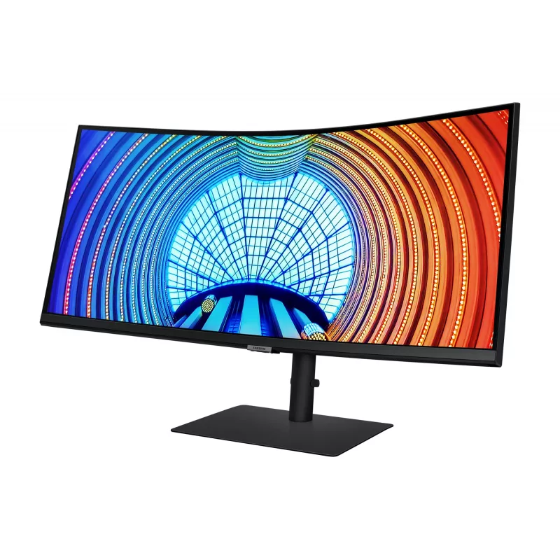 Samsung S65UA datora monitors 86,4 cm (34 collas) 3440 x 1440 pikseļi UltraWide Quad HD LCD melns