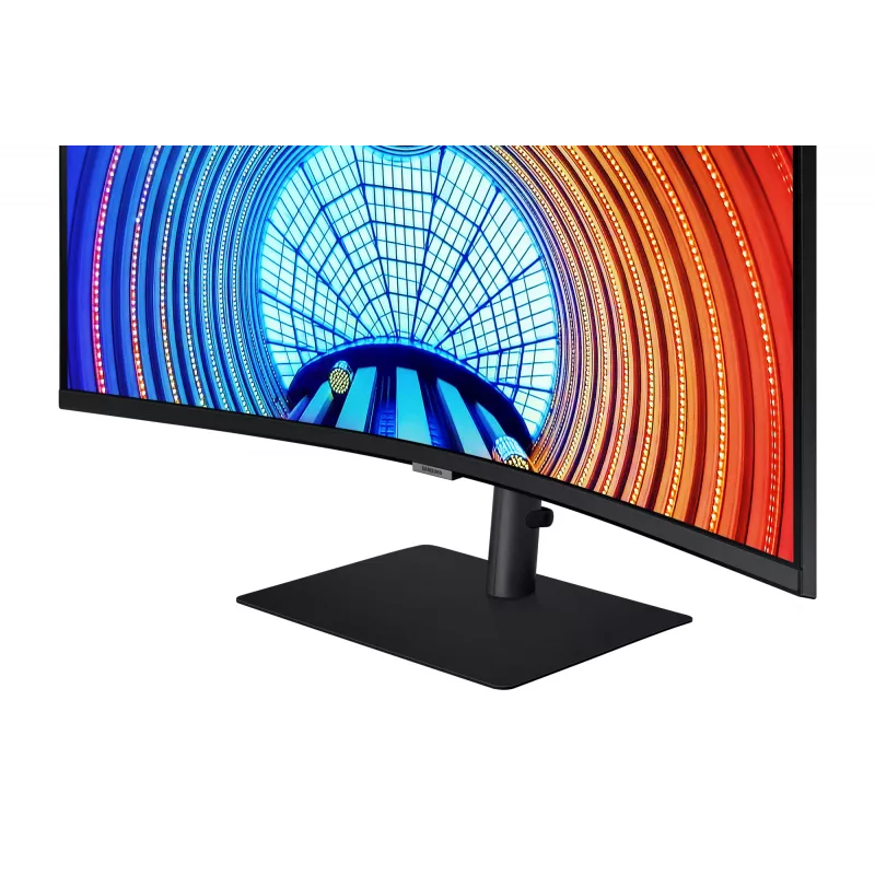 Samsung S65UA datora monitors 86,4 cm (34 collas) 3440 x 1440 pikseļi UltraWide Quad HD LCD melns