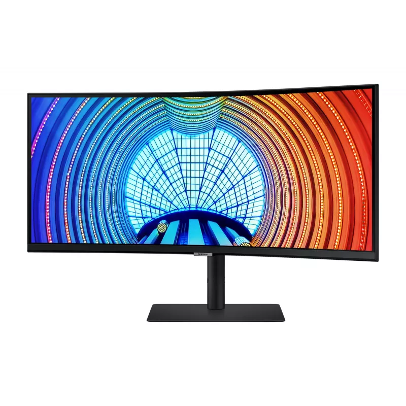 Samsung S65UA datora monitors 86,4 cm (34 collas) 3440 x 1440 pikseļi UltraWide Quad HD LCD melns