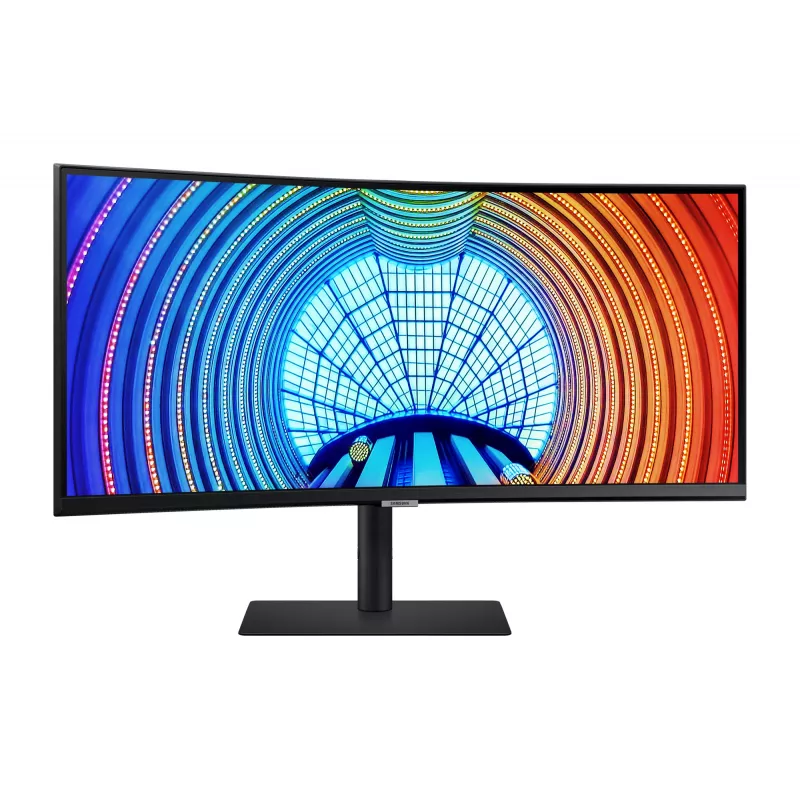 Samsung S65UA datora monitors 86,4 cm (34 collas) 3440 x 1440 pikseļi UltraWide Quad HD LCD melns