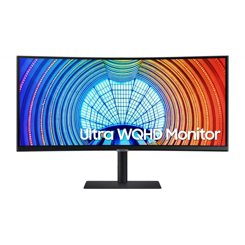 Samsung S65UA datora monitors 86,4 cm (34 collas) 3440 x 1440 pikseļi UltraWide Quad HD LCD melns