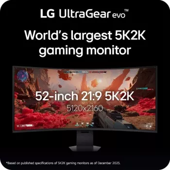 LG 52G930B-B.AEU datora monitors 132.1 cm (52 inch) 5120 x 2160 pikseļi Melns