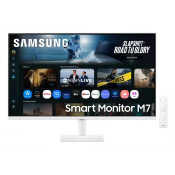 Samsung M7 M70F datora monitors 81,3 cm (32 collas) 3840 x 2160 pikseļi 4K Ultra HD LED balts