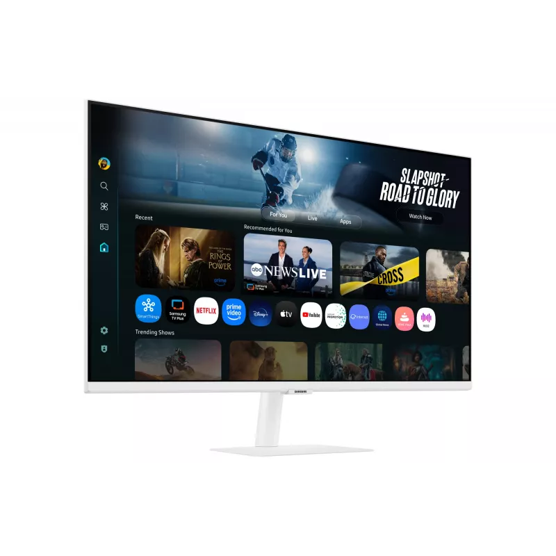 Samsung M7 M70F datora monitors 81,3 cm (32 collas) 3840 x 2160 pikseļi 4K Ultra HD LED balts