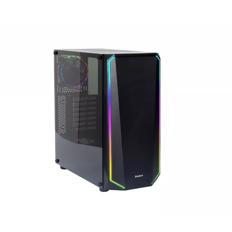 Zalman K1 REV.B datora korpuss Midi Tower balts
