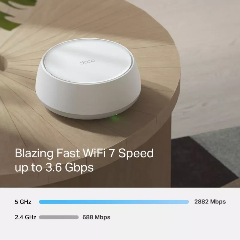 TP-Link BE3600 visa mājas tīkla Wi-Fi 7 sistēma, 2,5G vairāku gigabitu