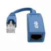 Tripp Lite N034-05N-BL Cisco konsoles Rollover kabeļa adapteris, RJ45 M/F, zils, 12,7 cm