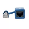 Tripp Lite N034-05N-BL Cisco konsoles Rollover kabeļa adapteris, RJ45 M/F, zils, 12,7 cm